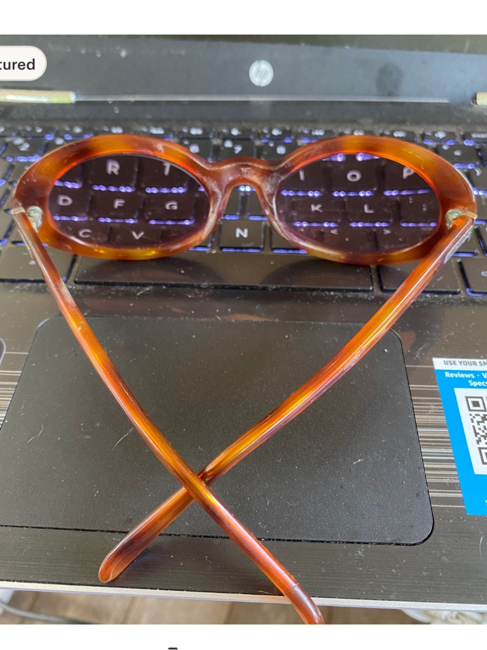 Very Vintage Rx Sunglasses “Jackie Oh!” Kenneth Cole